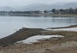 İznik Gölü'nde kuraklık alarmı: Yağışlara rağmen tedirgin eden çekilme sürüyor
