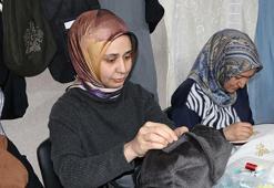 Eski kotlar çantaya, perdeler berelere dönüşüyor! Gaziantep’te kadınlar el ele verdi, atık kumaşları kıyafete dönüştürüp çocuklara dağıtıyorlar