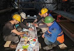 Zonguldak'ta madencilerin yerin 120 metre altında ilk sahur heyecanı
