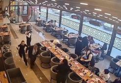 İftar saatinde restorana sahibine silahlı saldırı; olay anı kamerada