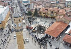 Son bina yıkıldı Çorum'un tarihi silüet gün yüzüne çıktı