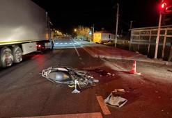 Mersin'de kamyonet ile motosiklet çarpıştı 1 kişi hayatını kaybetti