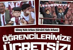 Elazığspor’dan Şanlıurfaspor maçı için ücretsiz bilet kararı