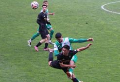 Amasyaspor FK-Çayelispor maçında galibiyet ikinci yarıda geldi