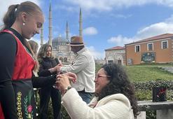 Edirne'de 'marteniçka'lar takıldı! 'Baba Marta' etkinliği gerçekleştirildi