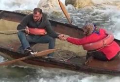 Adana Seyhan Nehri'nde can pazarı: Ele ele tutuşup yardım beklediler