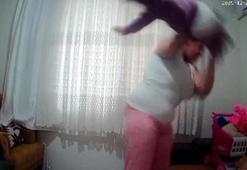 Bebeğe şiddet uygulayan acımasız annenin cezası belli oldu! O anlar kamerada