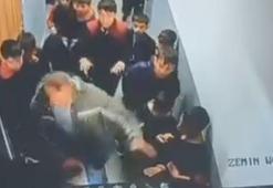 Van'da bir veli okulu basıp öğrenciyi darbetti! Dehşete düşüren şiddet görüntüleri kamerada