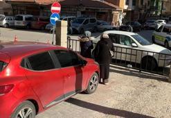 Aksaray'da otopark girişini kapatıp kayıplara karıştı! Döndüğünde ise savunması 'pes' dedirtti