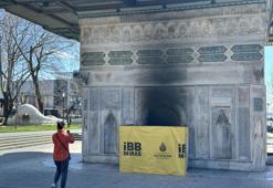 300 yıllık tarihe zulüm! Ateş yakıp zarar verdiler