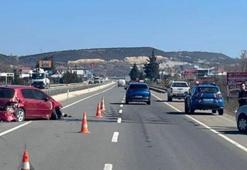 Keşan’da meydana gelen kazada 1 kişi yaralandı