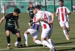 Serikspor-Pendikspor maçında gol yağmuru vardı