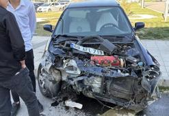 Aksaray'da meydana gelen trafik kazasında 2 kişi yaralandı