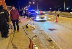 Adana'da feci kaza! Motosikleti genç can verdi