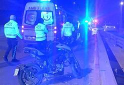Çorlu'da iki motosiklet çarpıştı 3 kişi yaralandı