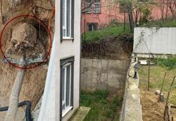 Kocaeli'de fidan dikimi için toprağı kazdılar! İnsan kafatası ve kemik parçaları buldular