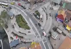 Beykoz'da dron destek verdi: 58 sürücü cezadan kaçamadı