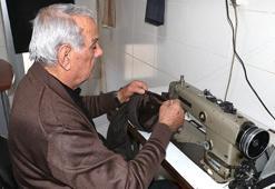 5 yıl önce yerleştiği huzurevini üretim merkezine dönüştürdü! Yarım asırlık mesleğini artık gönüllü yapıyor