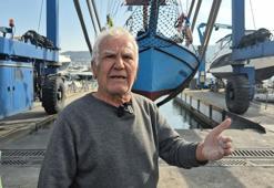 Bodrum'da 65 yıl önce inşa edilen tirhandiline gözü gibi bakıyor