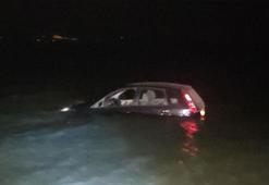 Bursa'da İznik Gölü'ne uçan otomobilde can pazarı yaşandı