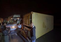 Kuzey Marmara'da feci kaza: 2 tır çarpıştı!