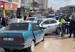 Adıyaman'da meydana gelen zincirleme kazada 6 kişi yaralandı