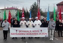 Anadolu erenlerinin mirası Sivas'ta yeniden canlandı! Yarım asır sonra Şeyh Halil Sancağı meydana çıktı