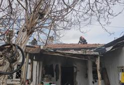 Kayseri'de gizemli olay: Ev yandı, 6 aylık bebek kurtarıldı
