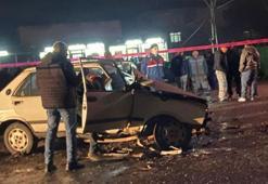 Zonguldak’ta işçi servisi otomobille çarpıştı 6 kişi yaralandı