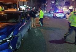 Batman’da önce yayaya ardından park halindeki araca çarpıp kaçtı