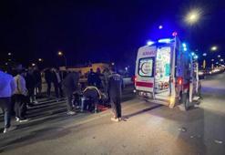 Karaman’da hafif ticari araç üniversite öğrencisine çarptı: 3 yaralı