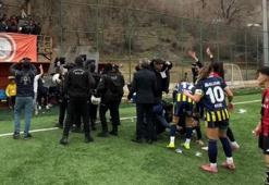 Yüksekova Spor Kulübü - Fenerbahçe maçında gerginlik çıktı