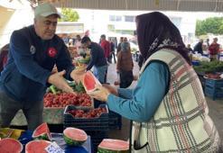 Karpuz pazara düştü! İlk hasadın kilosu 50 TL satılıyor