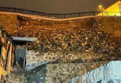 İspir’de heyelan meydana geldi 2 konut boşaltıldı