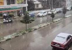 Afyonkarahisar Çay'da kar etkisini gösterdi