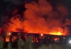 Ankara'da ilaç fabrikasında yangın çıktı