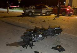 Çanakkale'de otomobil ile motosiklet çarpıştı 3 kişi yaralandı