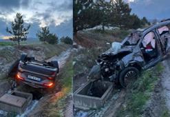 Çorum Alaca'da aynı noktada peş peşe iki trafik kazası