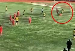 1-0 öne geçtiler, skandal hareket! Rakip futbolcunun kemiğini kırınca tutuklandı