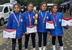 Atletizmde bir ilk yaşandı: Şanlıurfa'da 4 kız kardeş kürsüye çıktı