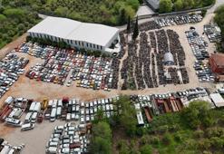 Yediemin otoparkları araç mezarlığına döndü! Milyonluk araçlar bile var