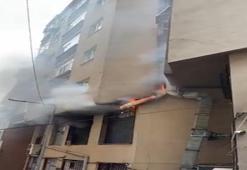 Şişli'de yangın paniği! Dumanlar bir anda binayı sardı