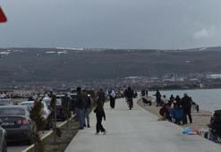 Van'da herkes oraya akın etti! Edremit, İskele ve Fidanlık'ta yer kalmadı