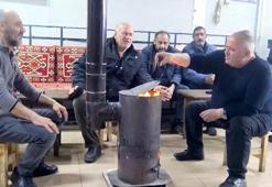 Bahar gelecek derken hava sıcaklığı eksiye düştü, sobayı yeniden kurdular