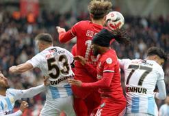 Arca Çorum FK- Erzurumspor FK maçında puanlar paylaşıldı