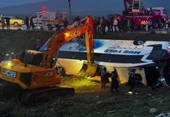 Malatya'da feci kaza! Otobüs şarampole devrildi, 4 kişi öldü, 15 kişi yaralandı