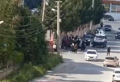 Otomobilinden indiği sırada silahlı saldırıya uğradı