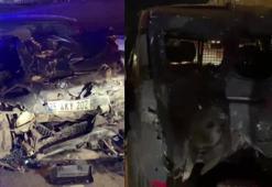 Kocaeli’de meydana gelen zincirleme kazada 4 araç birbirine girdi