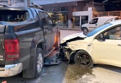 Alaca'da 3 aracın karıştığı zincirlemede kazada 1 kişi yaralandı