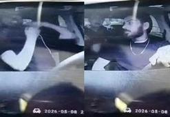 Darp edilen taksici gasp edildi, hastanelik oldu: O anlar kamerada